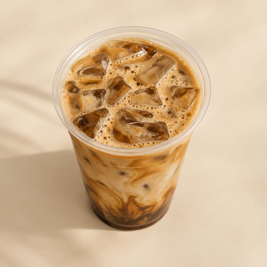 Iced brown sugar oatmilk shaken espresso